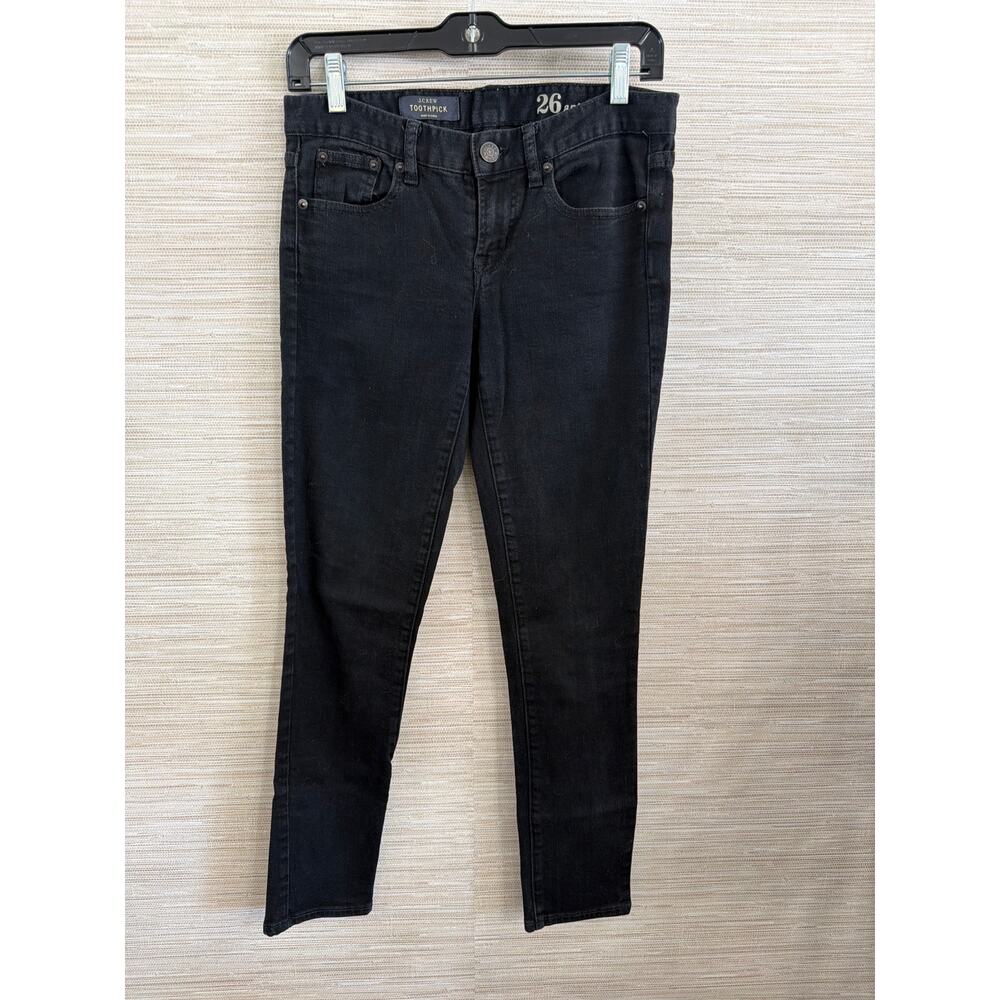 J. Crew Toothpick Jeans Women's size 26 ankle